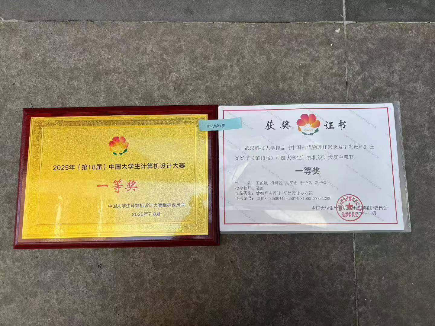 获奖证书 团队供图.jpg 获奖证书 团队供图.jpg