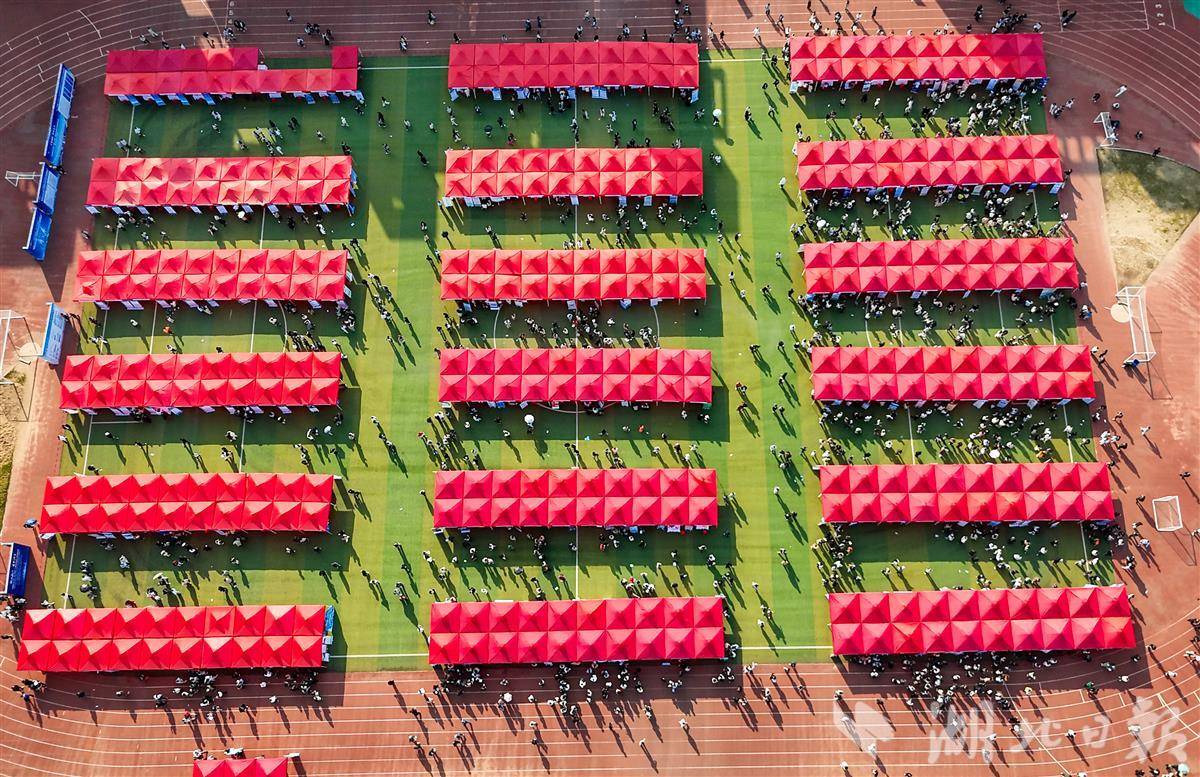 招聘现场。通讯员 李周阳 摄